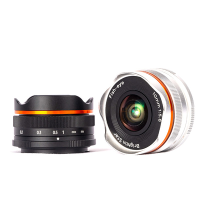 Brightin Star 10mm F5.6 Fisheye Wide Angle APS-C Manual Foucus DSLR Mirrorless Camera Lens